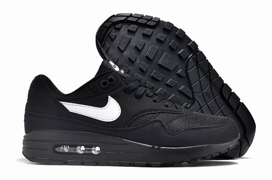 Nike Air Max 1 Black White Men's Size 40-45 Shoes-34 - Click Image to Close